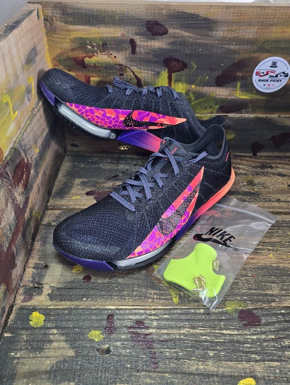 Nike Air Zoom Victory 2 Glam Men's Size 6.5 Track & Field Spikes‎ IM9130-001
